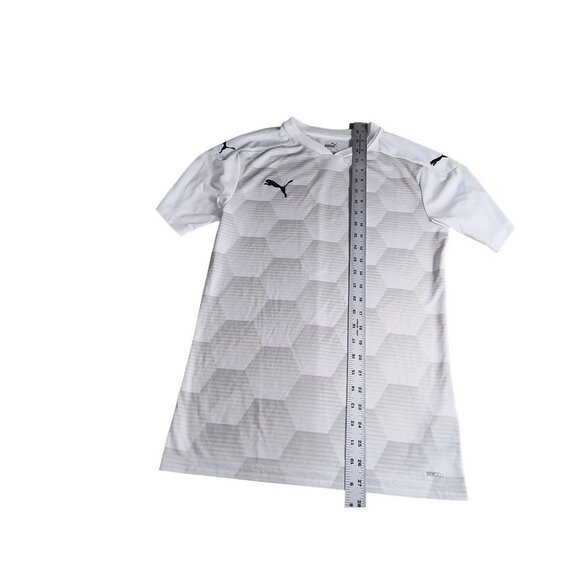 Puma Men's Team Final 21 Graphic Jersey White/Gray -‎ Small Dry Cell - Picture 1 of 6